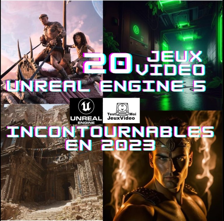 Les 20 Jeux Vidéo Unreal Engine 5 incontournables en 2023 !