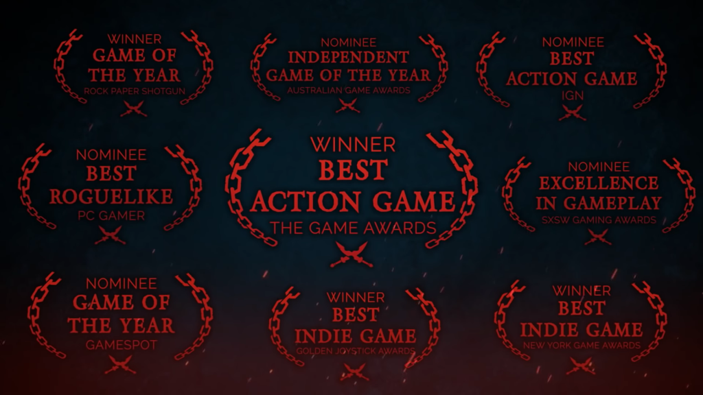 Dead Cells All Awards - Motion Twin