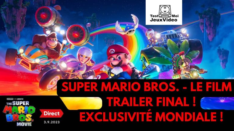 The Super Mario Bros. Movie Final Trailer - Bande-Annonce finale - exclusivité mondiale. Sortie en France le 04 Avril 2023 au cinéma