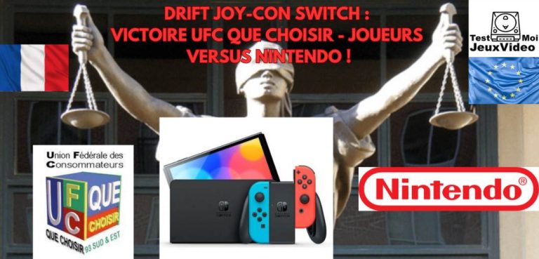 Drift Joy-Con Switch - VICTOIRE UFC Que Choisir - Joueurs VERSUS Nintendo ! TestMoiJeuxVideo.Fr