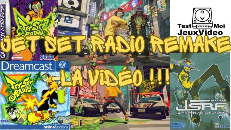 Jet Set Radio Remake - la vidéo ! TestMoiJeuxVideo.Fr
