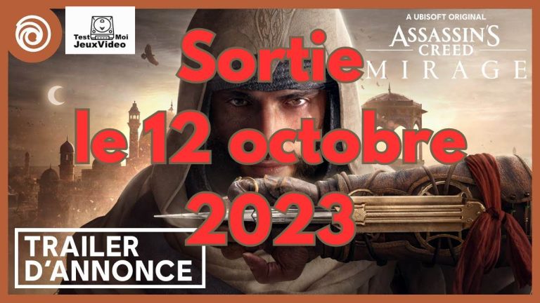 Assassin's Creed Mirage Vidéo Gameplay - sortie 12 octobre 2023 - Ubisoft - TestMoiJeuxVidéo.Fr