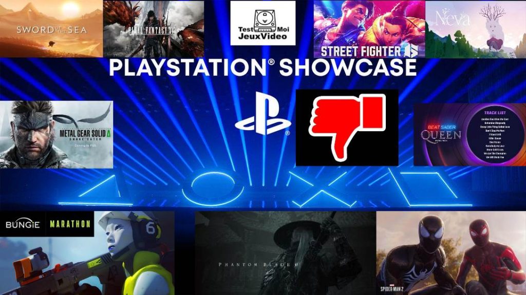 Un Sony PlayStation Showcase 2023 raté - TestMoiJeuxVidéo.Fr