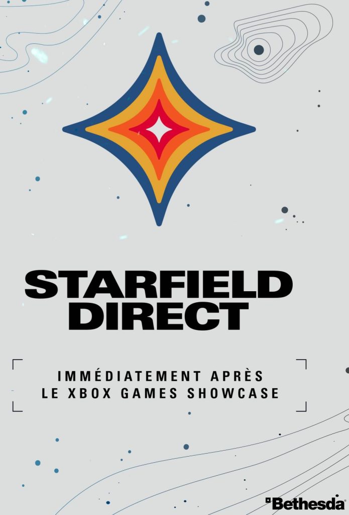 Starfield Direct après le Xbox Games Showcase dimanche 11 juin 2023 à 19 h. Microsoft - Bethesda - TestMoiJeuxVidéo.Fr
