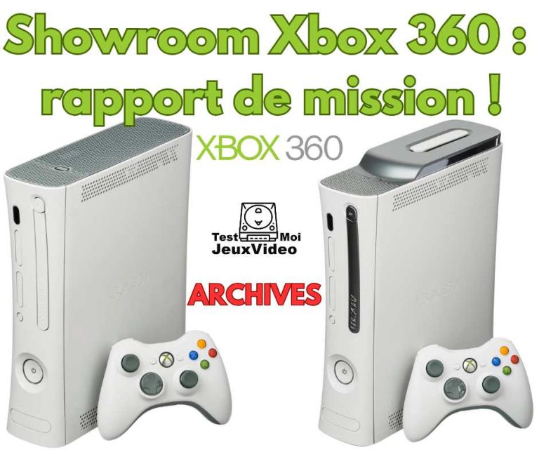 Showroom Xbox 360 - rapport de mission. TestMoiJeuxVidéo.Fr - Game-Attitude