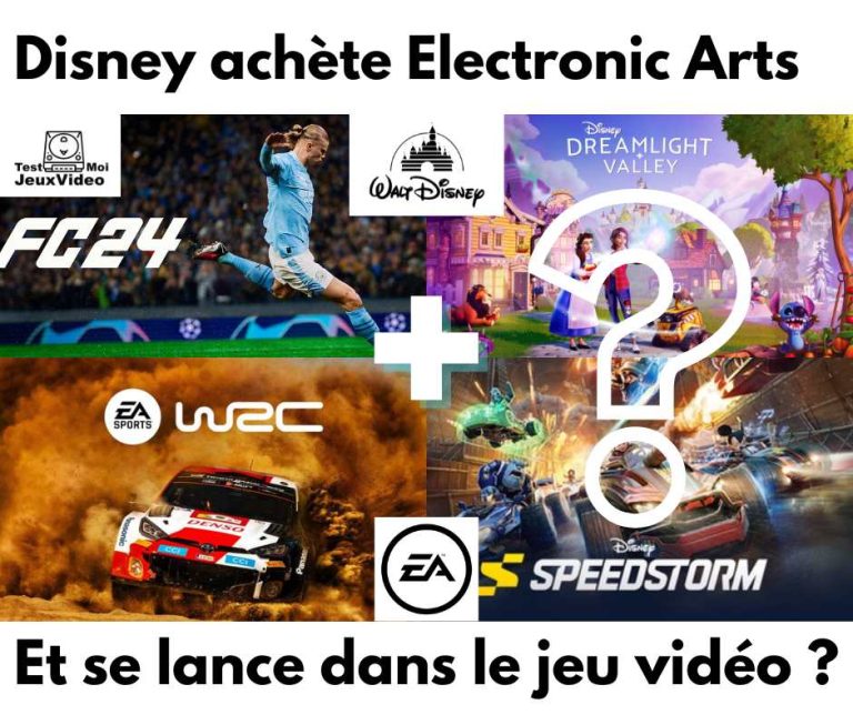 Disney achète Electronic Arts et se lance dans le jeu vidéo - TestMoiJeuxVidéo.Fr