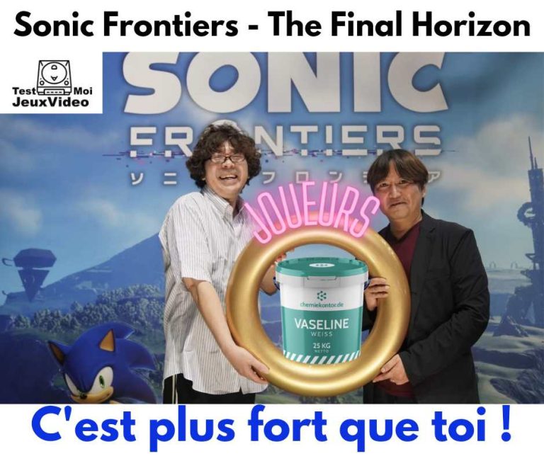 Sonic Frontiers - The Final Horizon. SEGA, c'est plus fort que TOI ! Certains joueurs pris à leur propre piège par la Sonic Team ! TestMoiJeuxVidéo.Fr