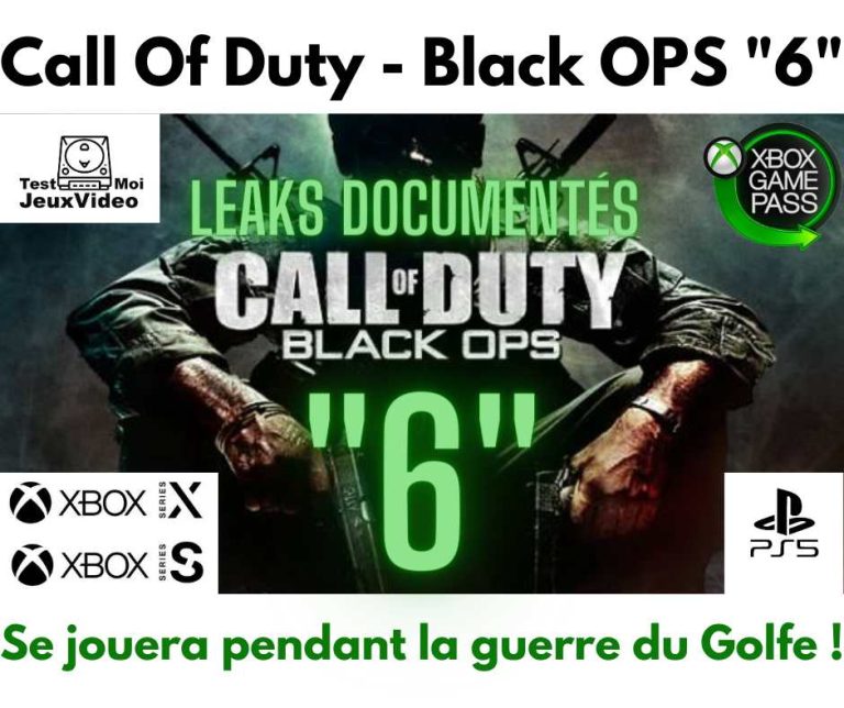 Call Of Duty Black OPS 6 sera en Irak via la guerre du Golfe - TestMoiJeuxVidéo.Fr
