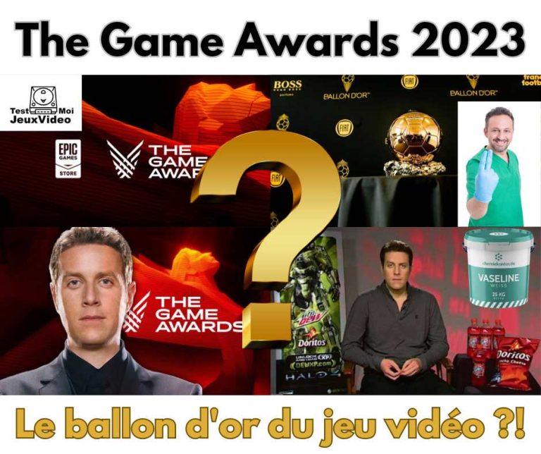The Game Awards 2023 - le Ballon d'Or du Jeu Vidéo - TestMoiJeuxVidéo.Fr