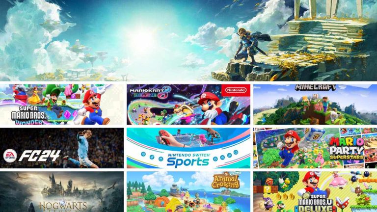 Zelda, Mario, Mario Kart meilleures ventes Switch 2023 (Nintendo France) - Testmoijeuxvideo.fr