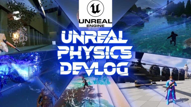 Unreal Physics l'ajout au moteur graphique Unreal Engine 5 - Testmoijeuxvideo.fr